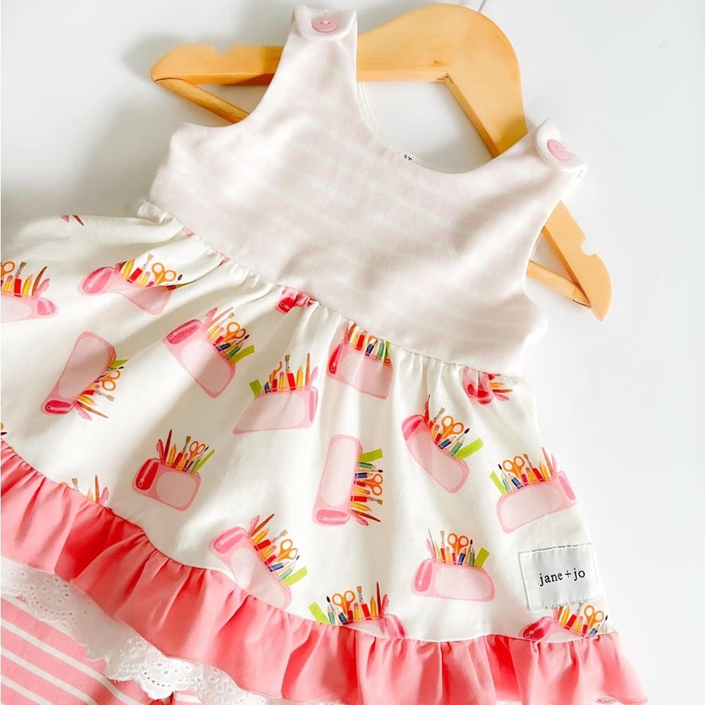 NWOT Jane + Jo Art Class Tunic